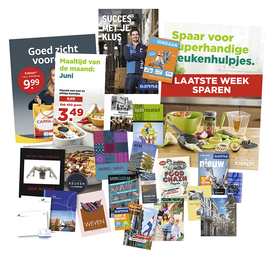 Drukwerk voorbeelden